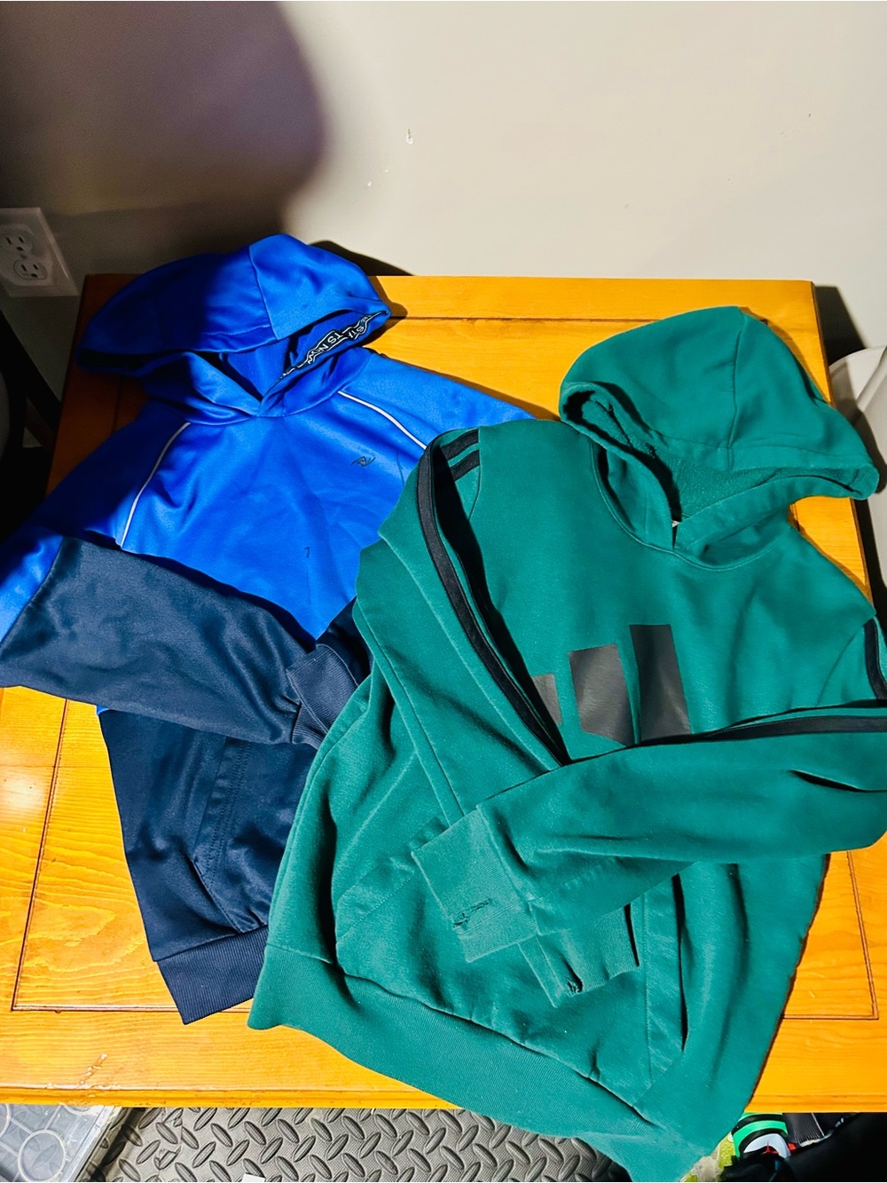 Boys size 8-10 athletic hoodies